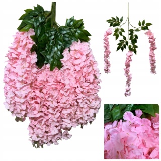 12x WISTERIA GLICYNIA PREMIUM XXL sztuczna gęsta girlanda kwiatowa ślub