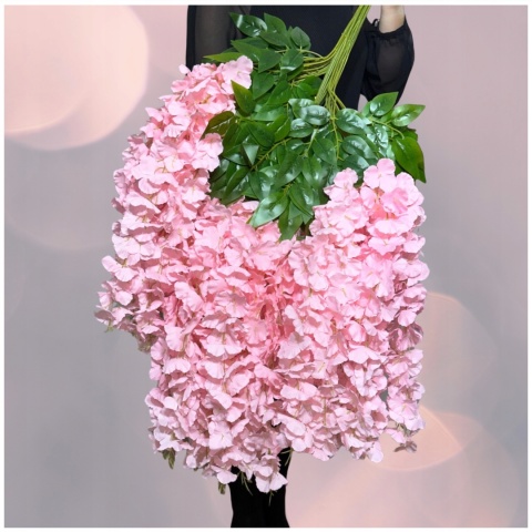12x WISTERIA GLICYNIA PREMIUM XXL sztuczna gęsta girlanda kwiatowa ślub