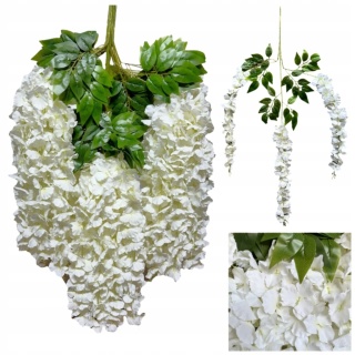 12x WISTERIA GLICYNIA PREMIUM XXL sztuczna gęsta girlanda kwiatowa ślub