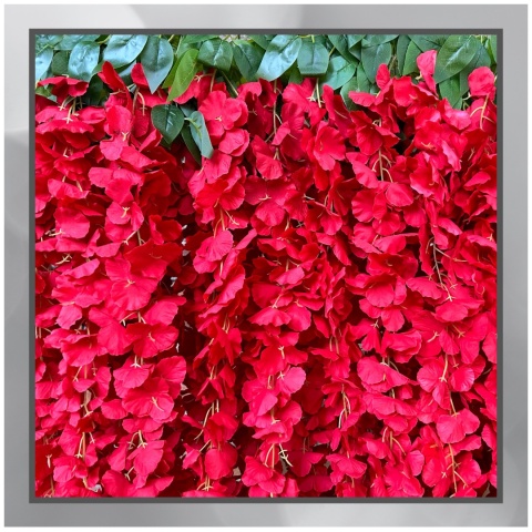 12x WISTERIA GLICYNIA PREMIUM XXL sztuczna gęsta girlanda kwiatowa ślub