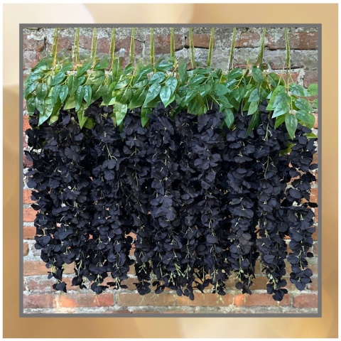 12x WISTERIA GLICYNIA PREMIUM XXL sztuczna gęsta girlanda kwiatowa ślub