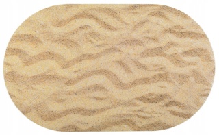 Mata łazienkowa szybkoschnąca chłonna dywanik 45x75 cm beżowa