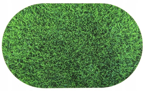 Mata łazienkowa szybkoschnąca chłonna dywanik 45x75 cm zielona