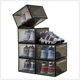 Pudełko pojemnik organizer czarny na buty PREMIUM akcesoria do biura
