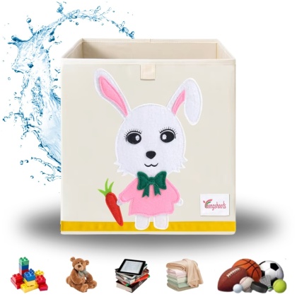 PUDEŁKO POJEMNIK ORGANIZER do przechowywania regału zabawki ubrania książki KRÓLIK
