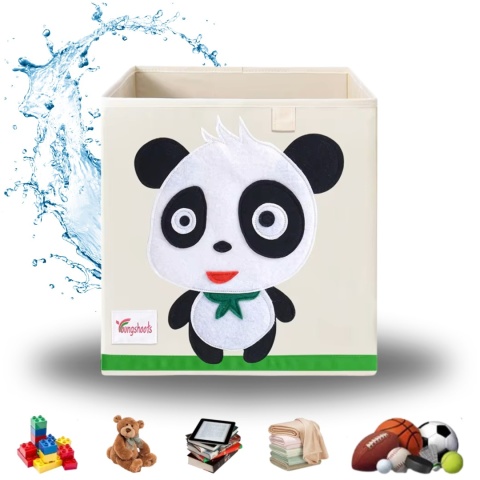 PUDEŁKO POJEMNIK ORGANIZER do przechowywania regału zabawki ubrania książki PANDA