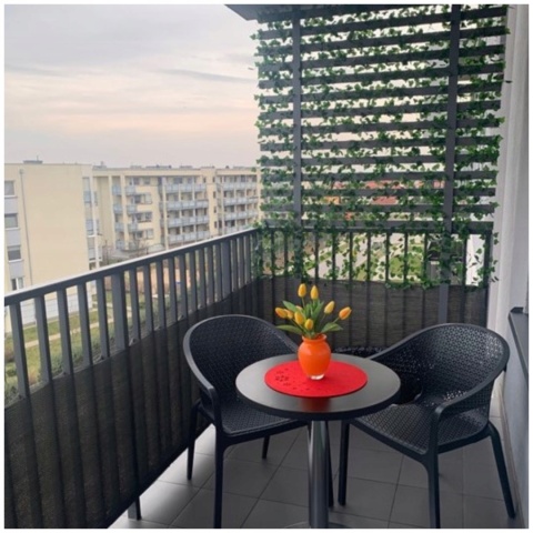 Sztuczny bluszcz 12x girlanda wisząca dekoracja osłona na ścianę balkon 25 m