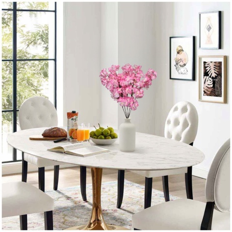 Sztuczna WIŚNIA JAPOŃSKA sztuczne kwiaty bukiet gałązki dekoracja do wazonu